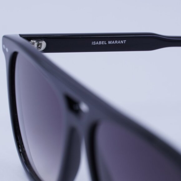 🕶️New Isabel Marant IM 0007/S 0807 9O Sunglasses - Black Frame, Grey Lenses - Picture 6 of 10